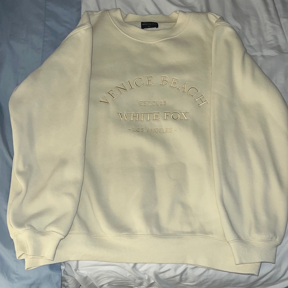 White Fox Sweatshirt